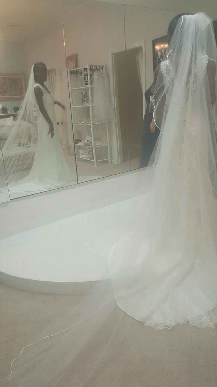 Final yes to my dress