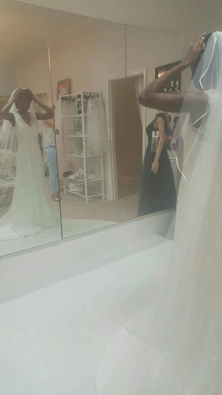 Final yes to my dress
