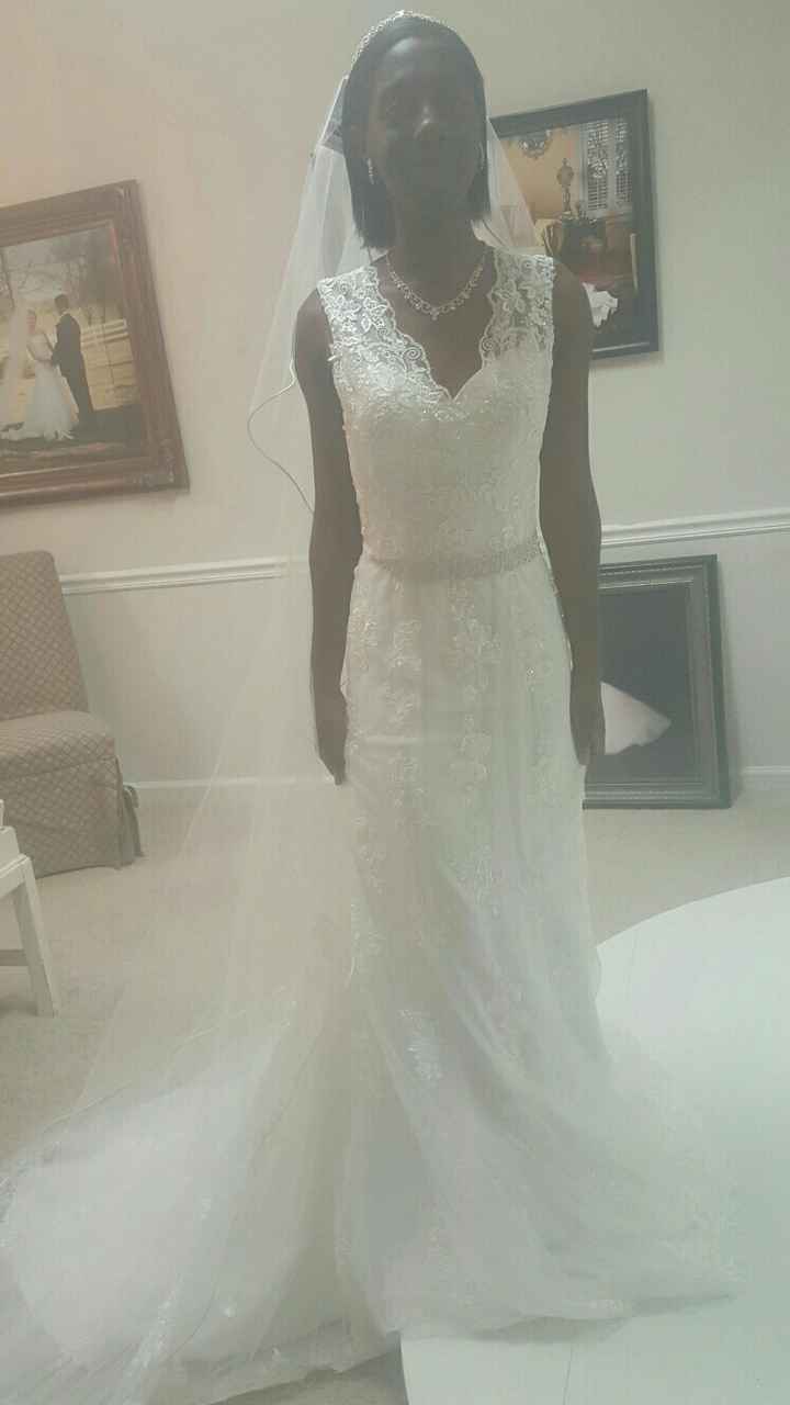 Final yes to my dress