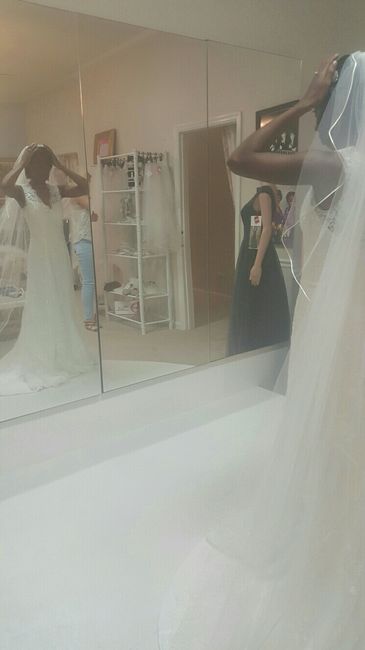 Final yes to my dress