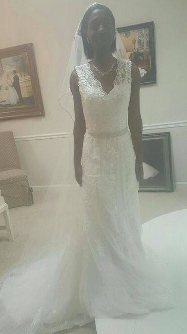 Final yes to my dress