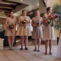 Mismatched bridesmaid dresses - 1