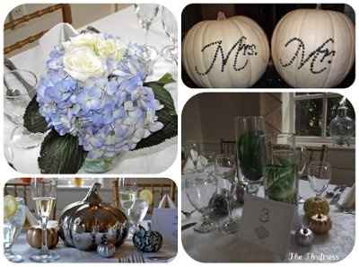 DIY Centerpieces - Save Me! Opinions from you artsy people!