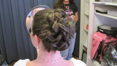 Hair and makeup trial today  *pics*