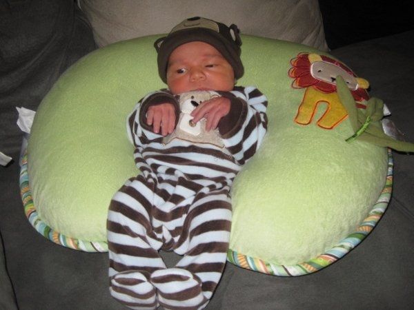NWR:  Our baby is finally here! Meet Myles!!  :D