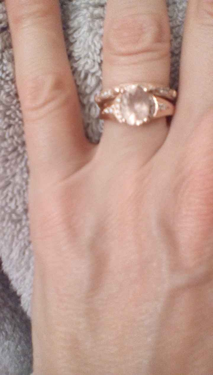 Let's see those rings! And for the Mrs lets see the bands with it ! I LOVE seeing everyone's bling:)