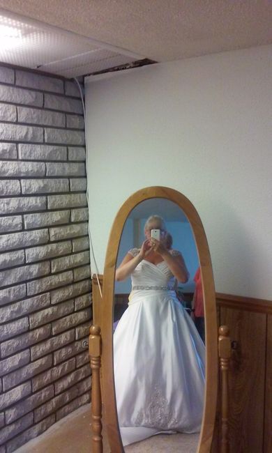 Woohoo!!  Dress is done!!