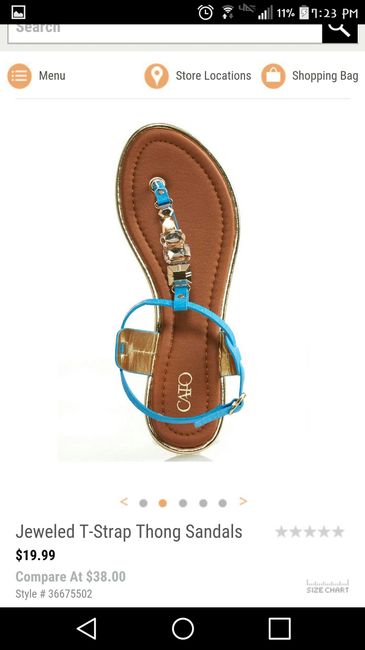 After ceromony shoe
