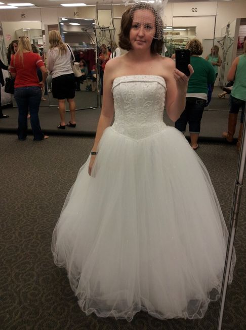 Show me the "almost" dress