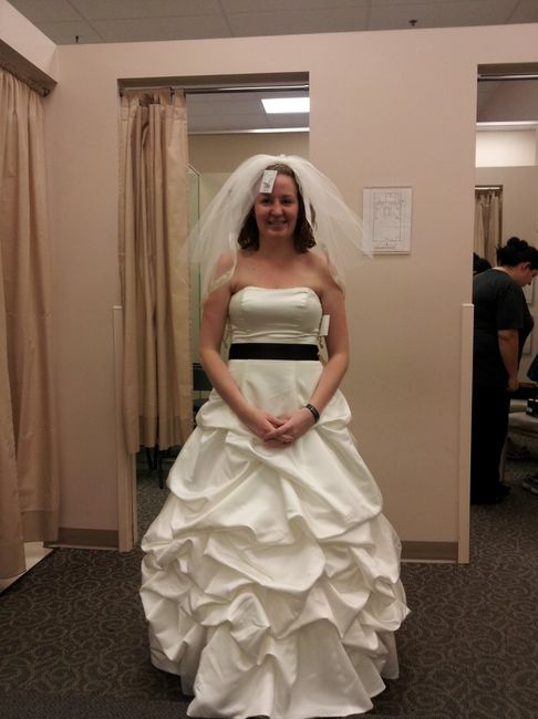 Show me your bridesmaid dresses with your wedding dress!