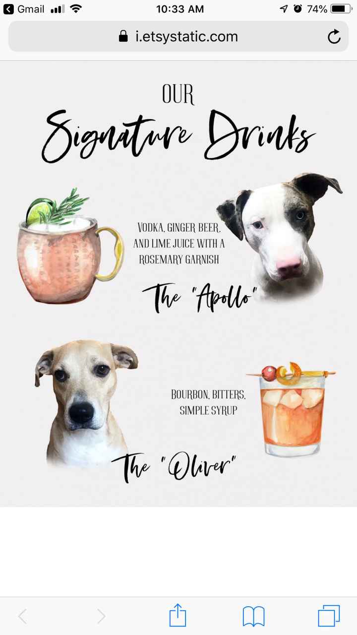 Wish i could have my dog in some of my wedding photos - 1