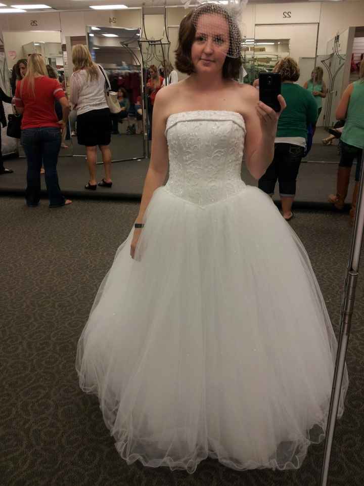 Show me the "almost" dress