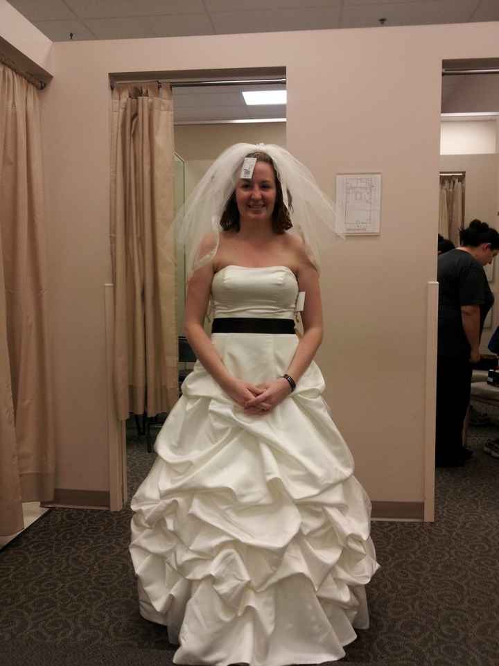 Show me your bridesmaid dresses with your wedding dress!