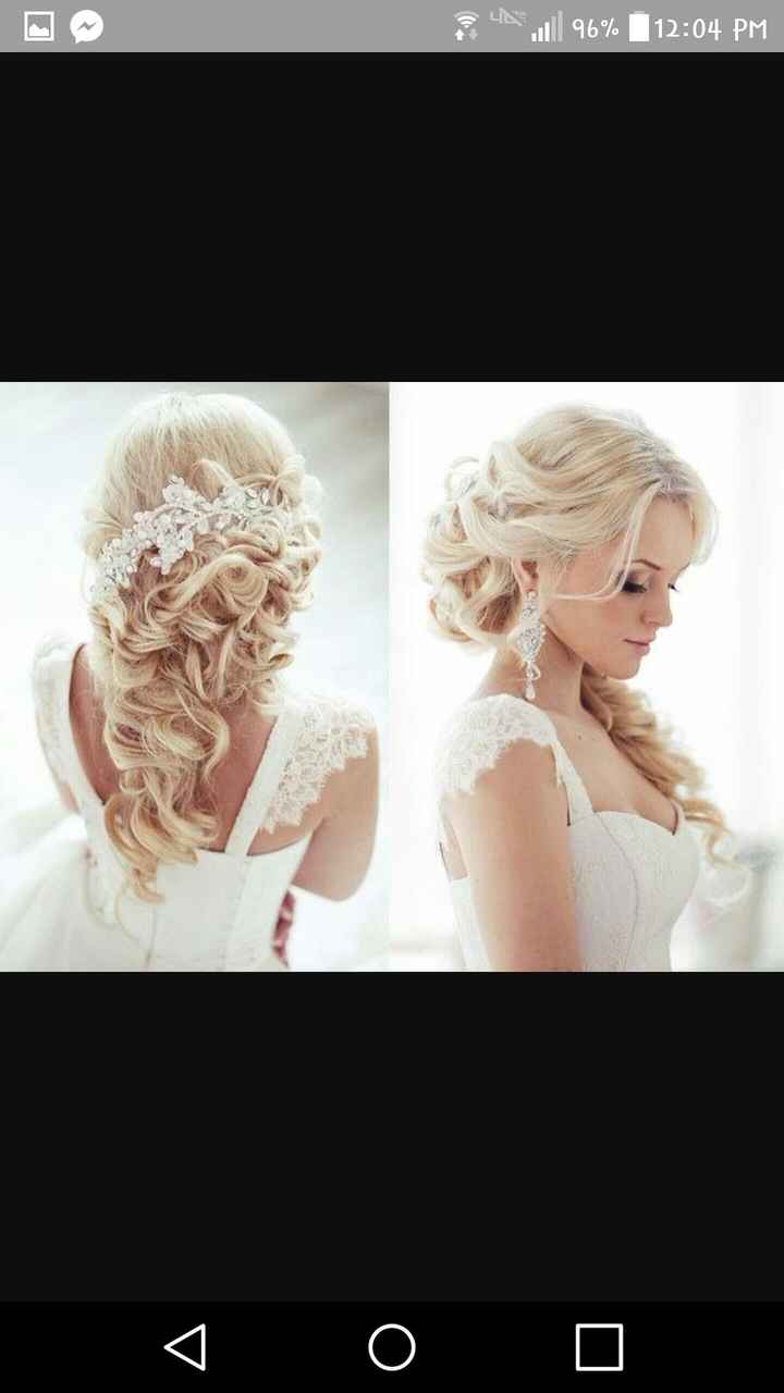 wedding hair