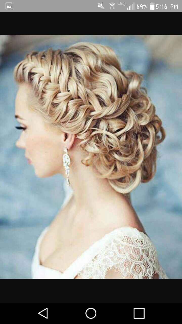 wedding hair