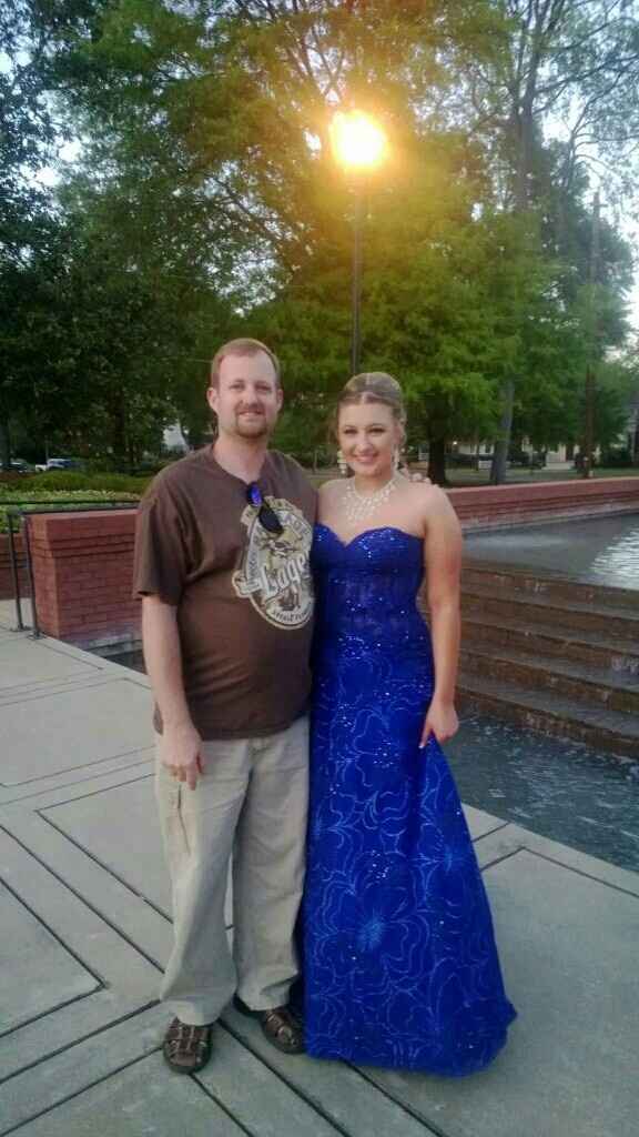 Prom dress as wedding dress?