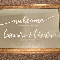 diy Wedding sign - 1
