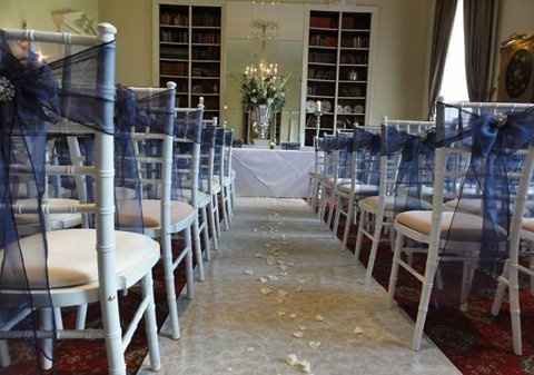 Which do you prefer - Chair covers/sashes or Chiavari Chairs?