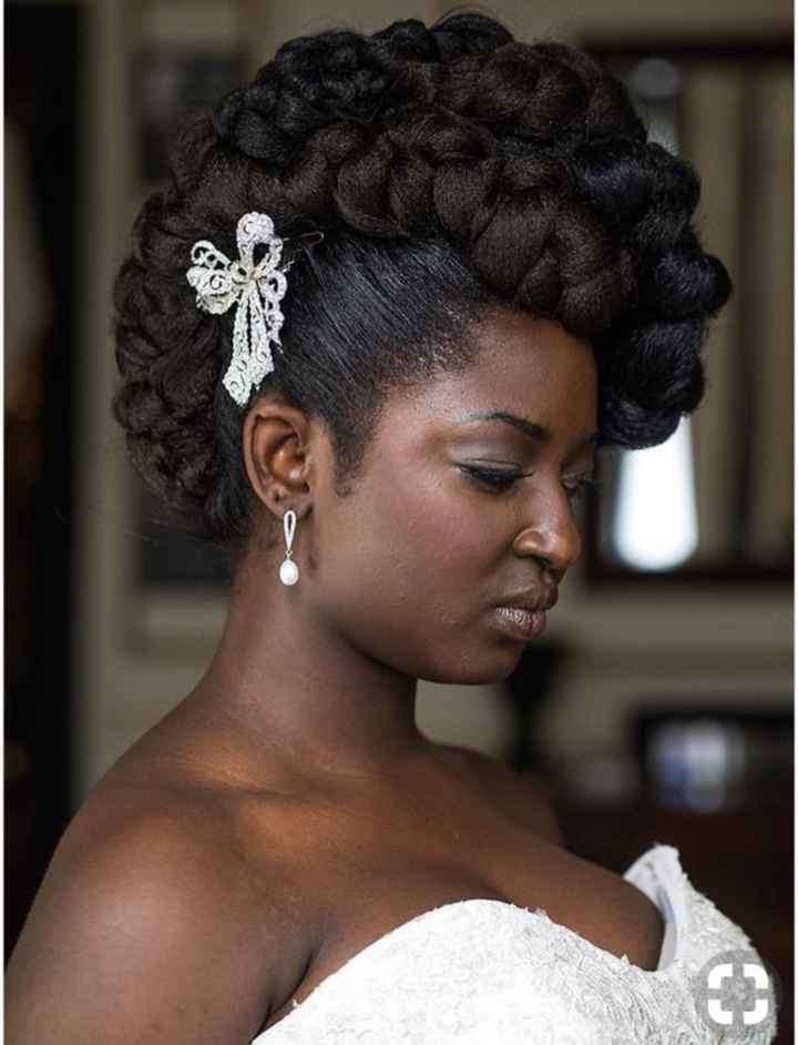 Black wedding hairstyles - 1