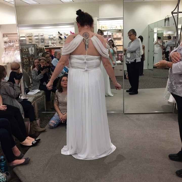 Let's see your wedding dresses.