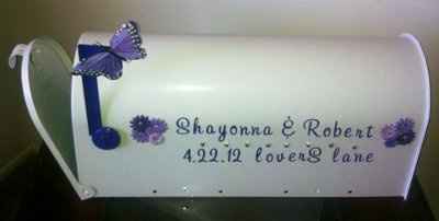 Shayonna & Robert's Mailbox Guest Book