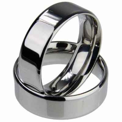 Ahem! Free Men's Titanium Ring