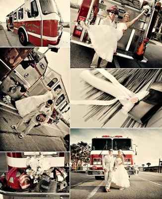 Firefighter country wedding needs ideas