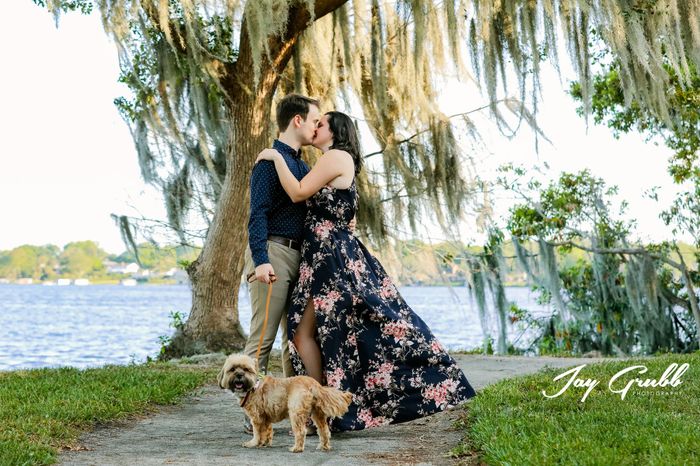 Engagement Photos with Pets 5