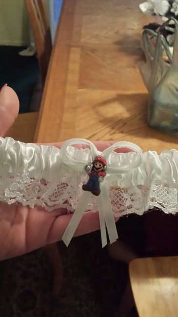 I want to see.... garters!