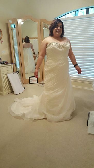 Had my first fitting!