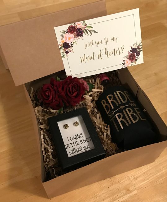 Inexpensive bridesmaid gifts, but not tacky. - 1