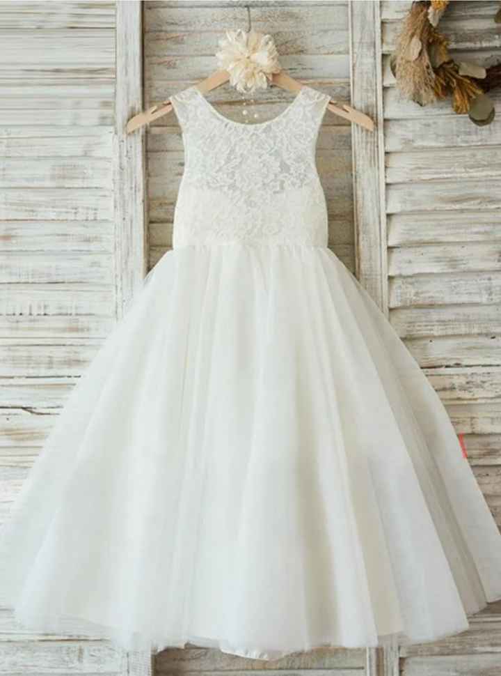 Flower Girl Dress - 1