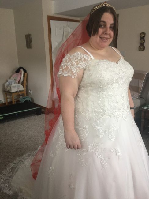 Help! My wedding dress is puckering. What to do? 4