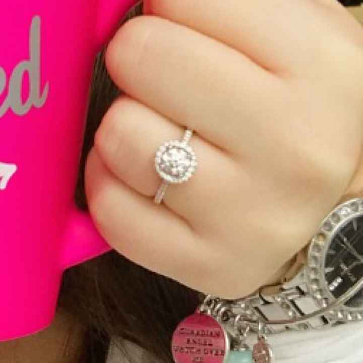 Lets see those beautiful engagement rings