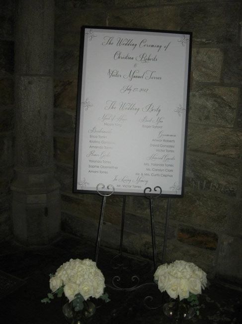 Seating chart