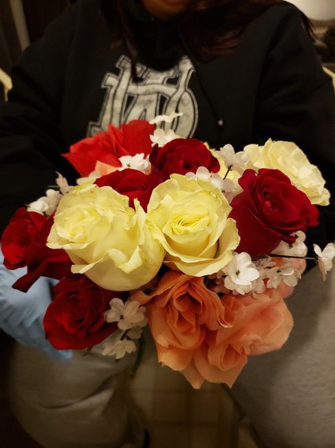 Who else is making their own bouquets? 2