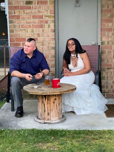 Officially married! 6