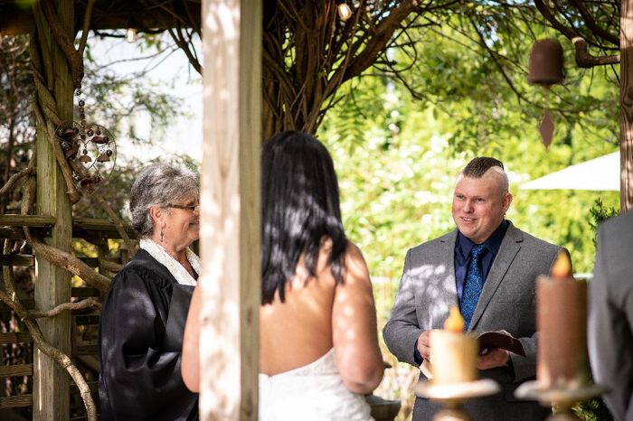 Show me your small wedding pics! 4