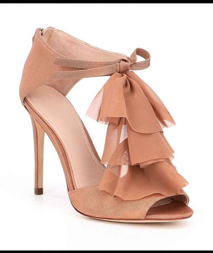 What shoes will you be wearing??  Heels? Flats? Boots? - 1