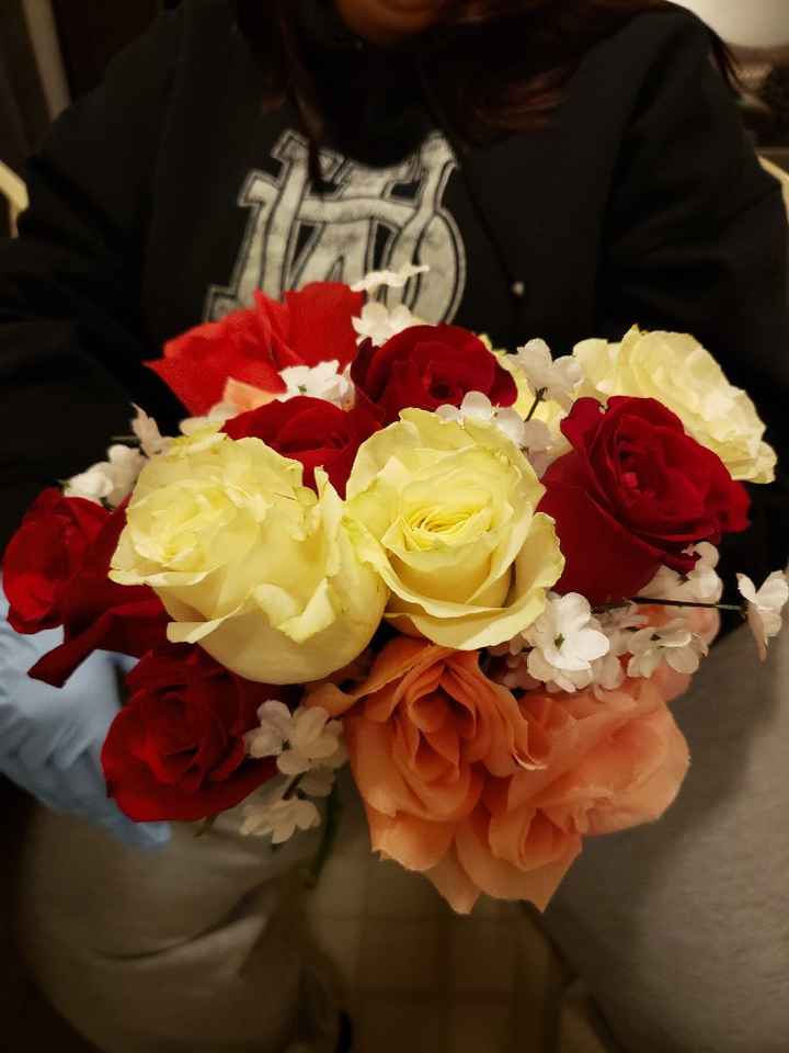 Who else is making their own bouquets? - 1