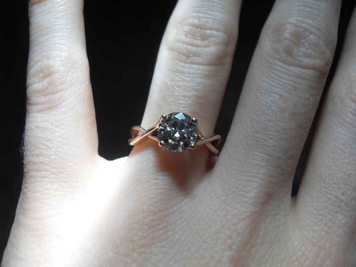 Show me your RING...engagement and/or wedding band :)