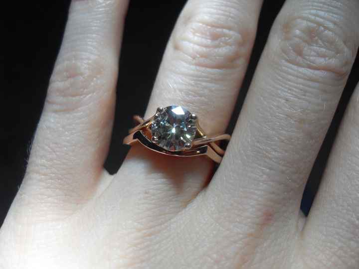 Show me your RING...engagement and/or wedding band :)