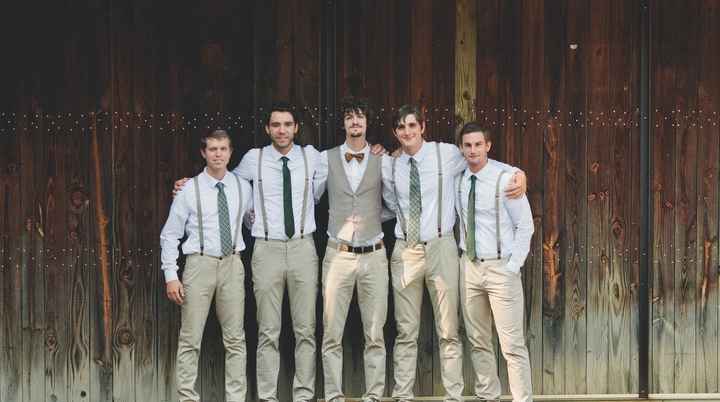 Probably a hot topic issue, but ? about groomsmen/FH and guest attire