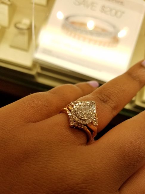 This is my ring with my band