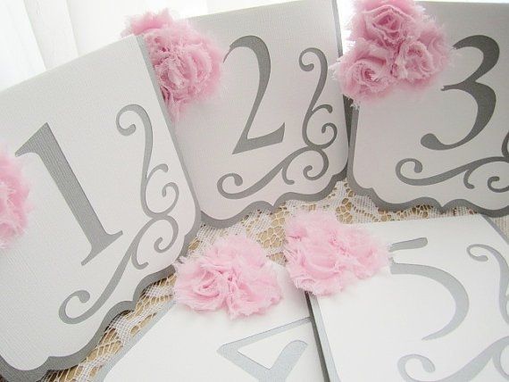 10 Days out and I need table numbers!! Ahh!! Ideas??