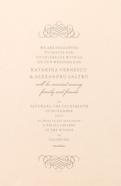Pictures of your invitations?!? Please oh please!