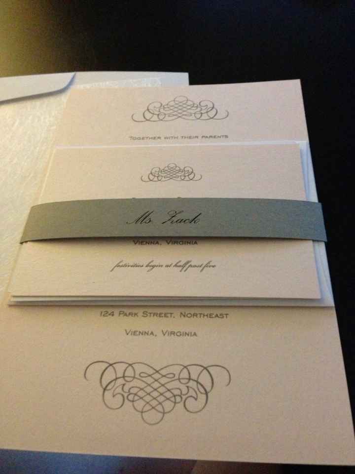 Just ordered my invitations! (It's getting real..) Share photos of your invitations!