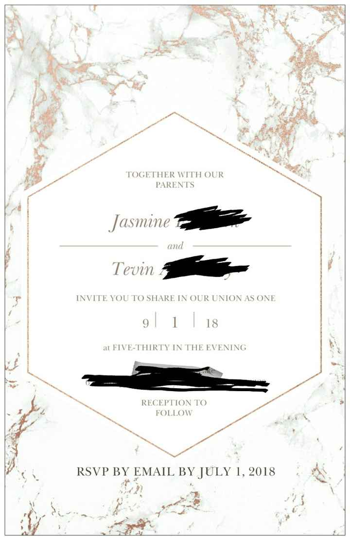 Invitation Review - 1