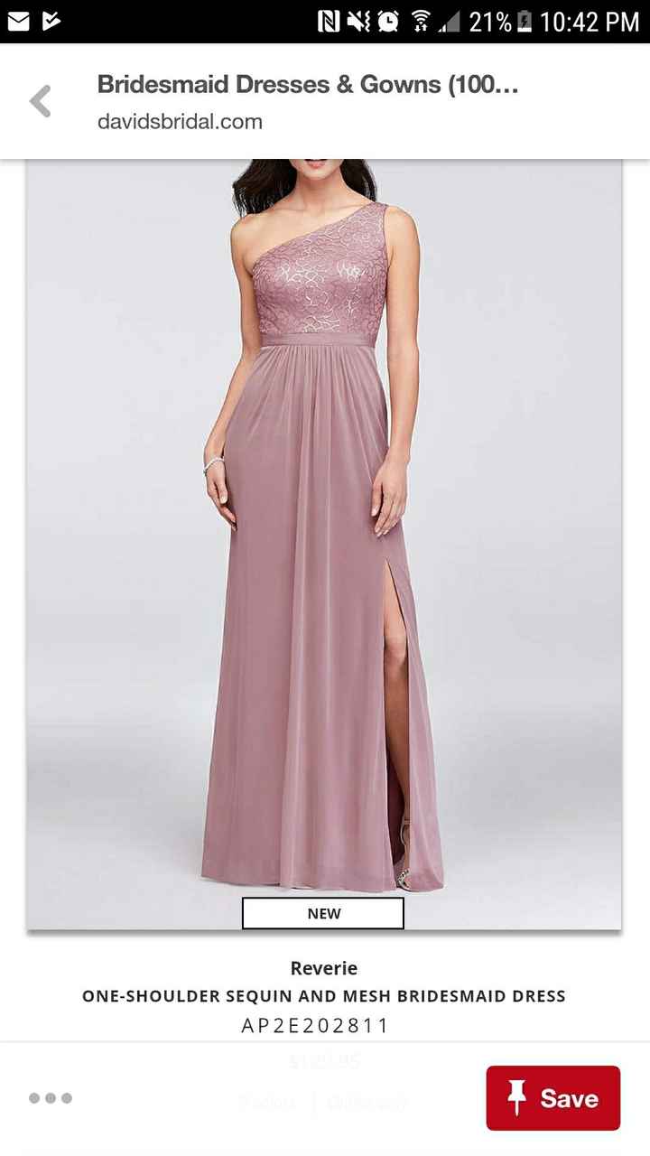 Bridesmaid dress for sale - 1