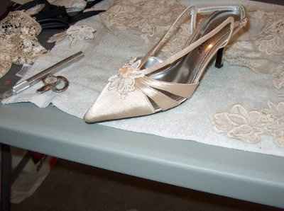 Here's my Bridal Shoe, Lets see Yours.... UPload and say why you selected it